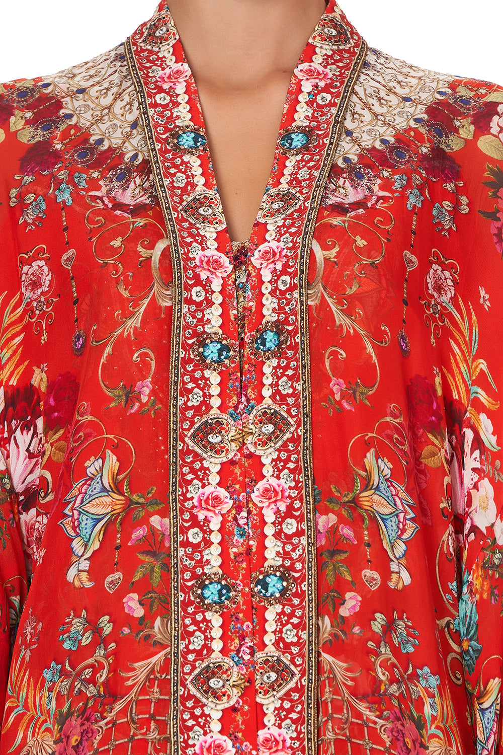 KIMONO COAT CAMEOS CAN CAN