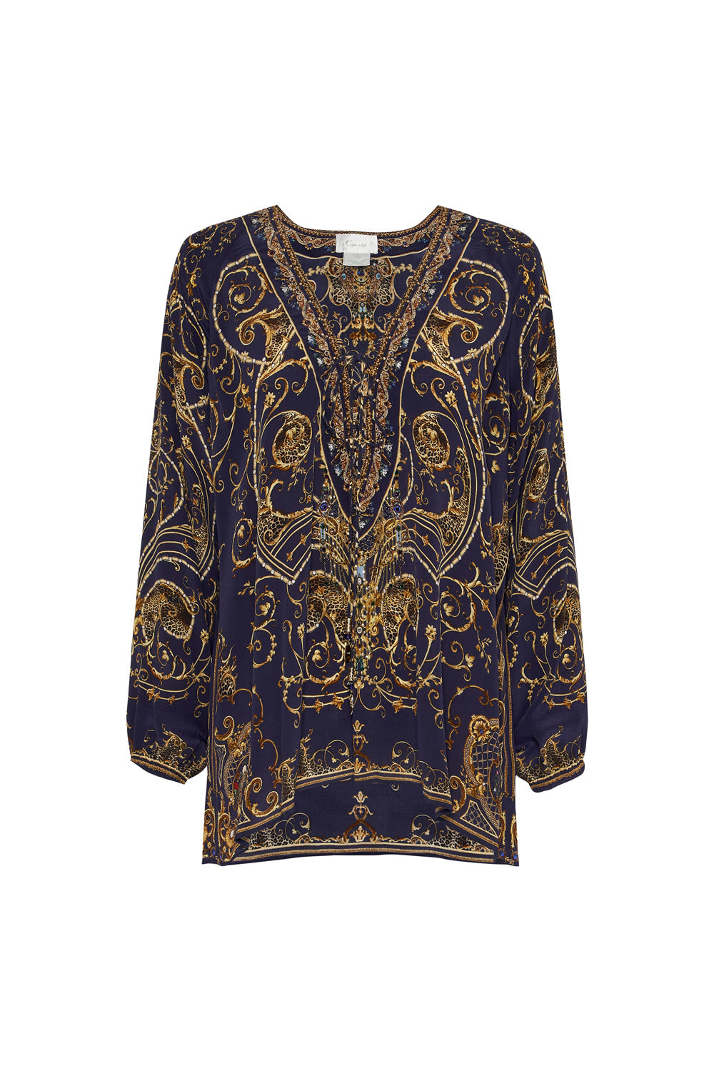 LACE UP BLOUSE SEVEN DAY WEEKEND