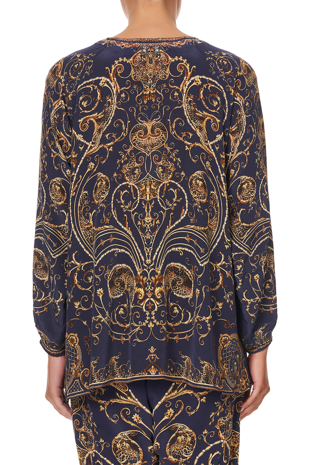 LACE UP BLOUSE SEVEN DAY WEEKEND