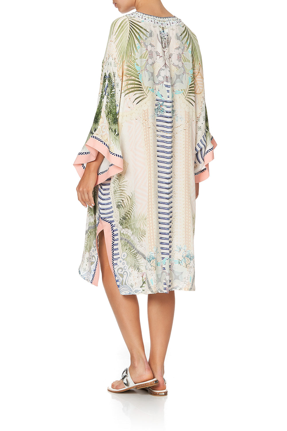 LACE UP FRONT KAFTAN BEACH SHACK