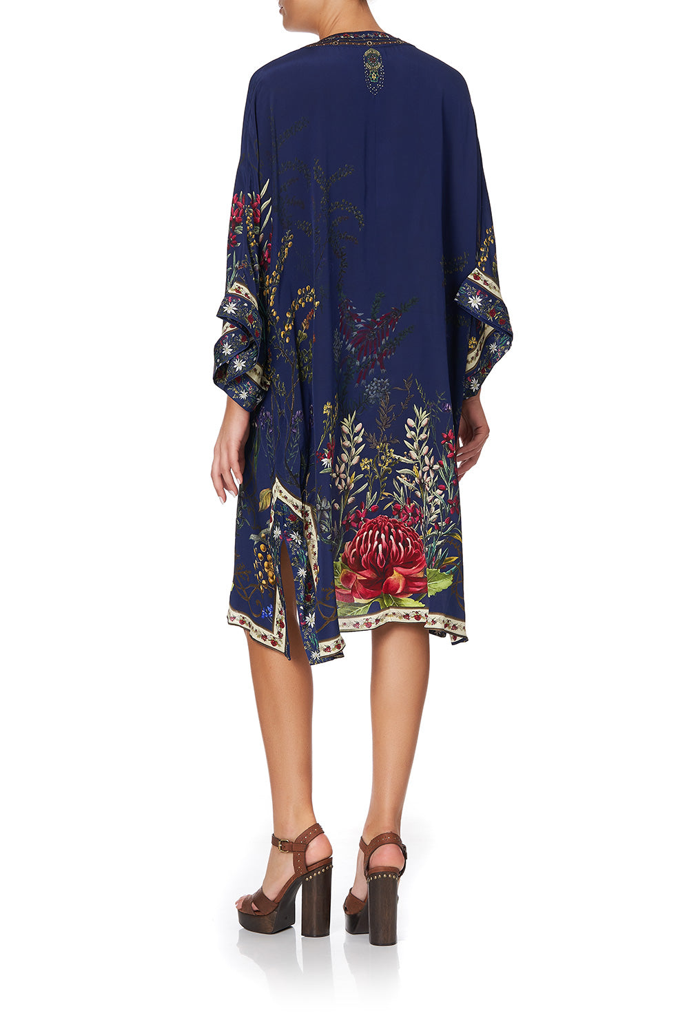 LACE UP FRONT KAFTAN WINGS IN ARMS