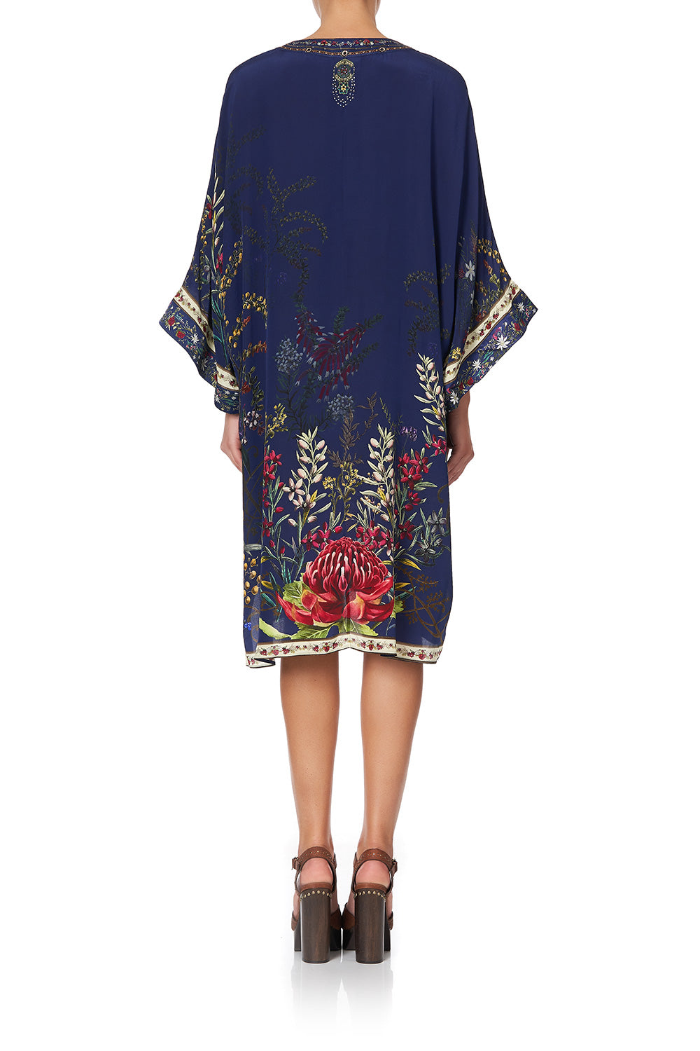 LACE UP FRONT KAFTAN WINGS IN ARMS