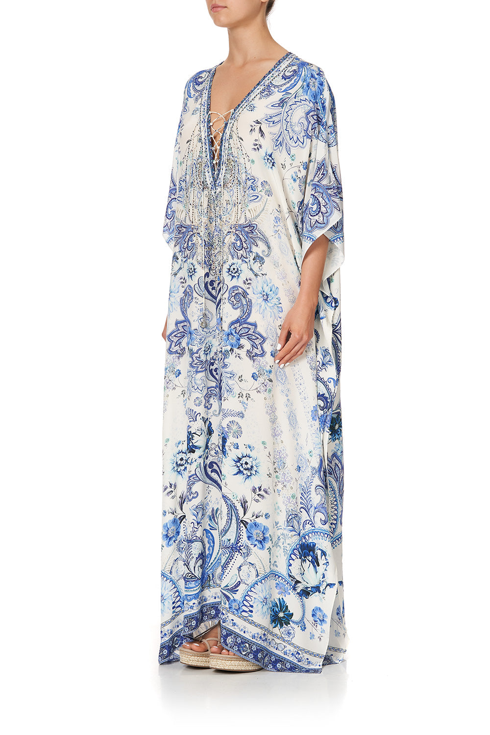 LACE UP KAFTAN TALKING ABOUT A REVOLUTION