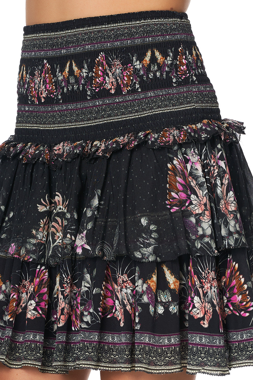 LAYERED FRILL SKIRT RESTLESS NIGHTS