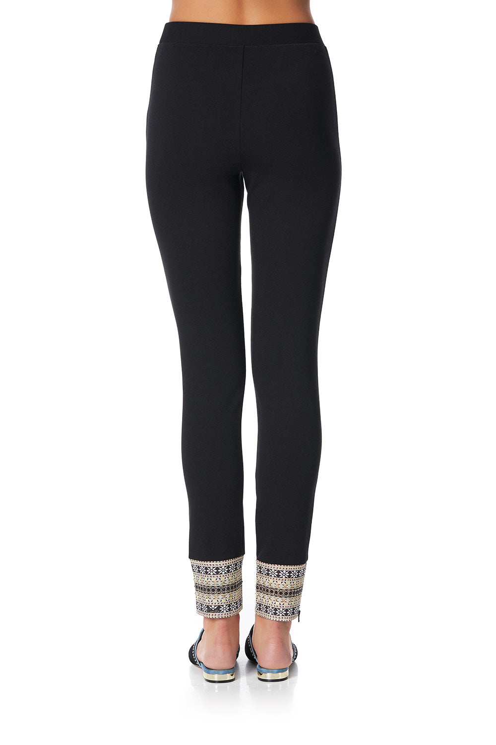 LEGGINGS WITH CONTRAST CUFF BOTANICAL CHRONICLES