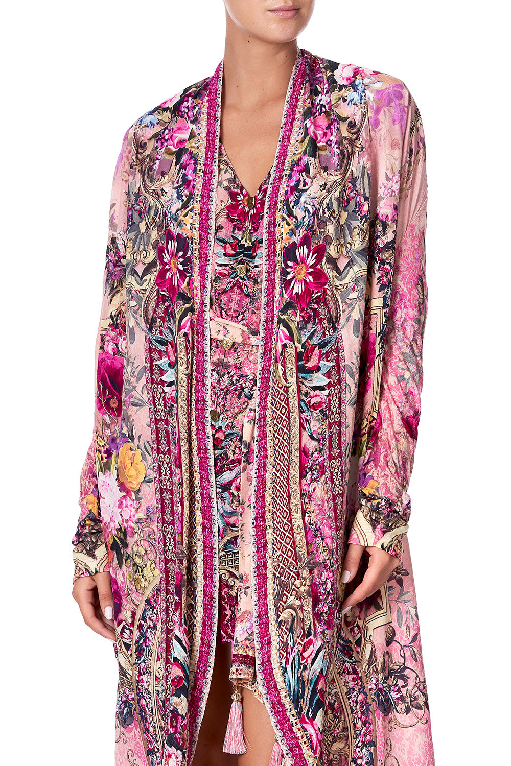 LONG CASUAL JACKET WITH POCKETS LA BELLE