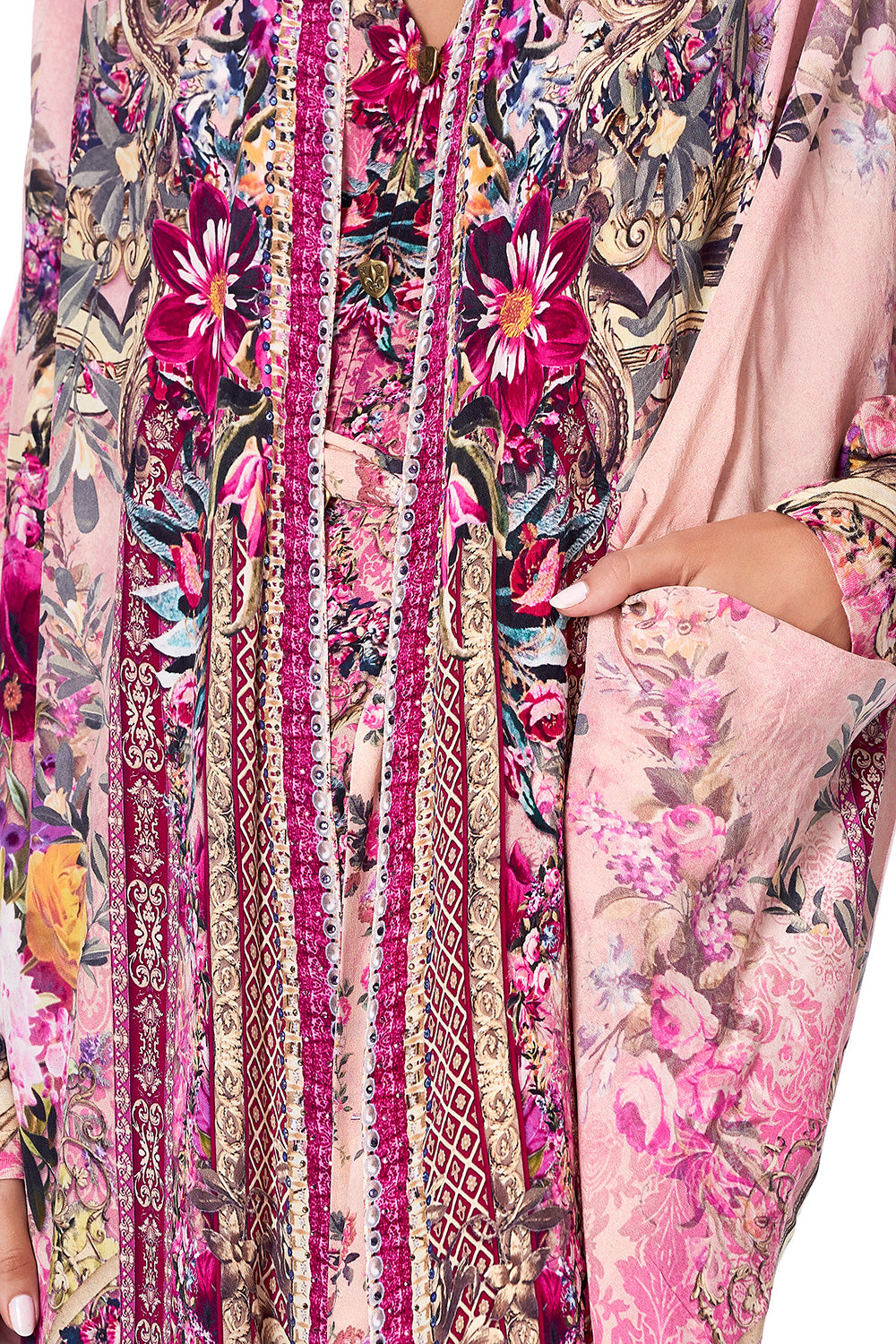 LONG CASUAL JACKET WITH POCKETS LA BELLE