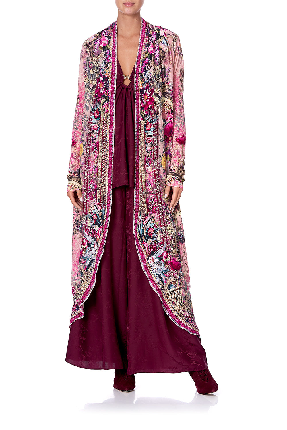 LONG CASUAL JACKET WITH POCKETS LA BELLE