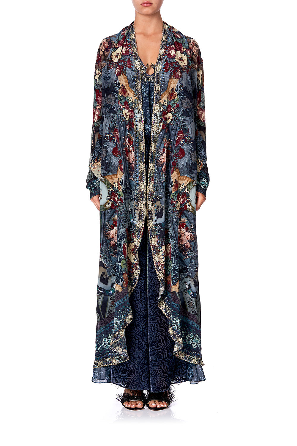 LONG CASUAL JACKET WITH POCKETS HOTEL BOHEME