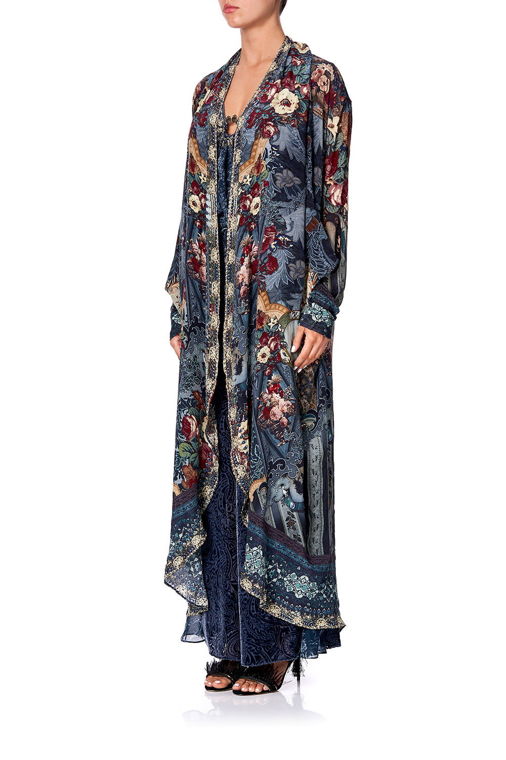 LONG CASUAL JACKET WITH POCKETS HOTEL BOHEME