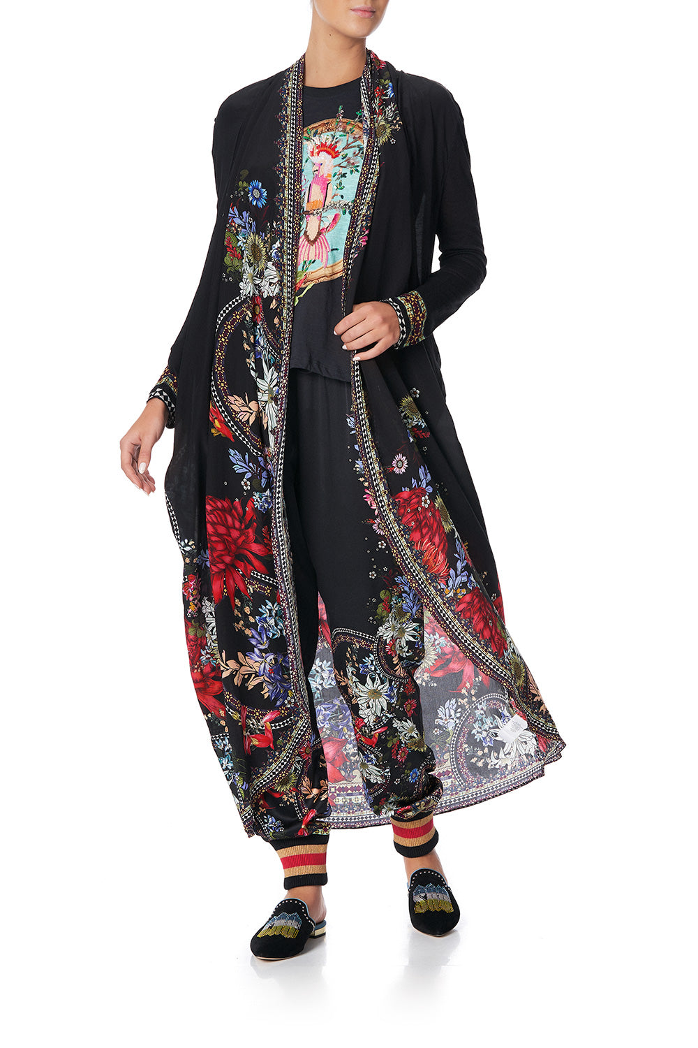 LONG CASUAL JACKET WITH POCKETS MS MATILDA