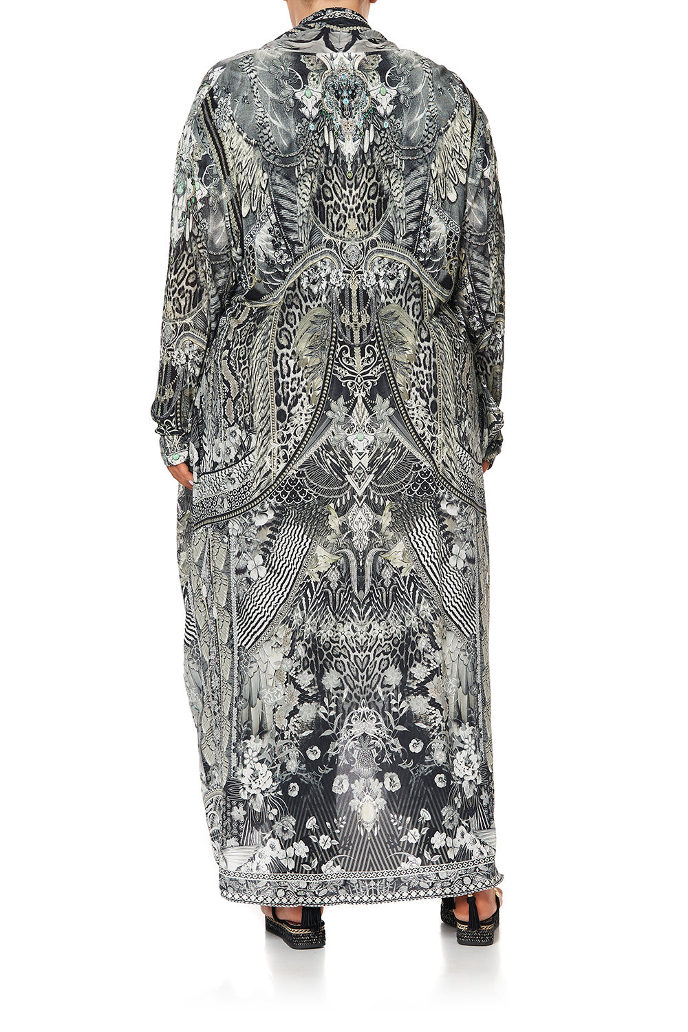 LONG CASUAL JACKET WITH POCKETS ONE TRIBE