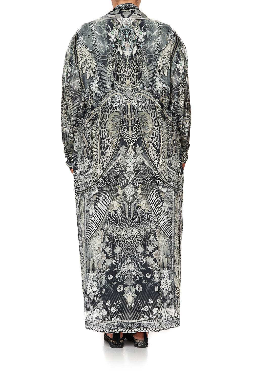 LONG CASUAL JACKET WITH POCKETS ONE TRIBE