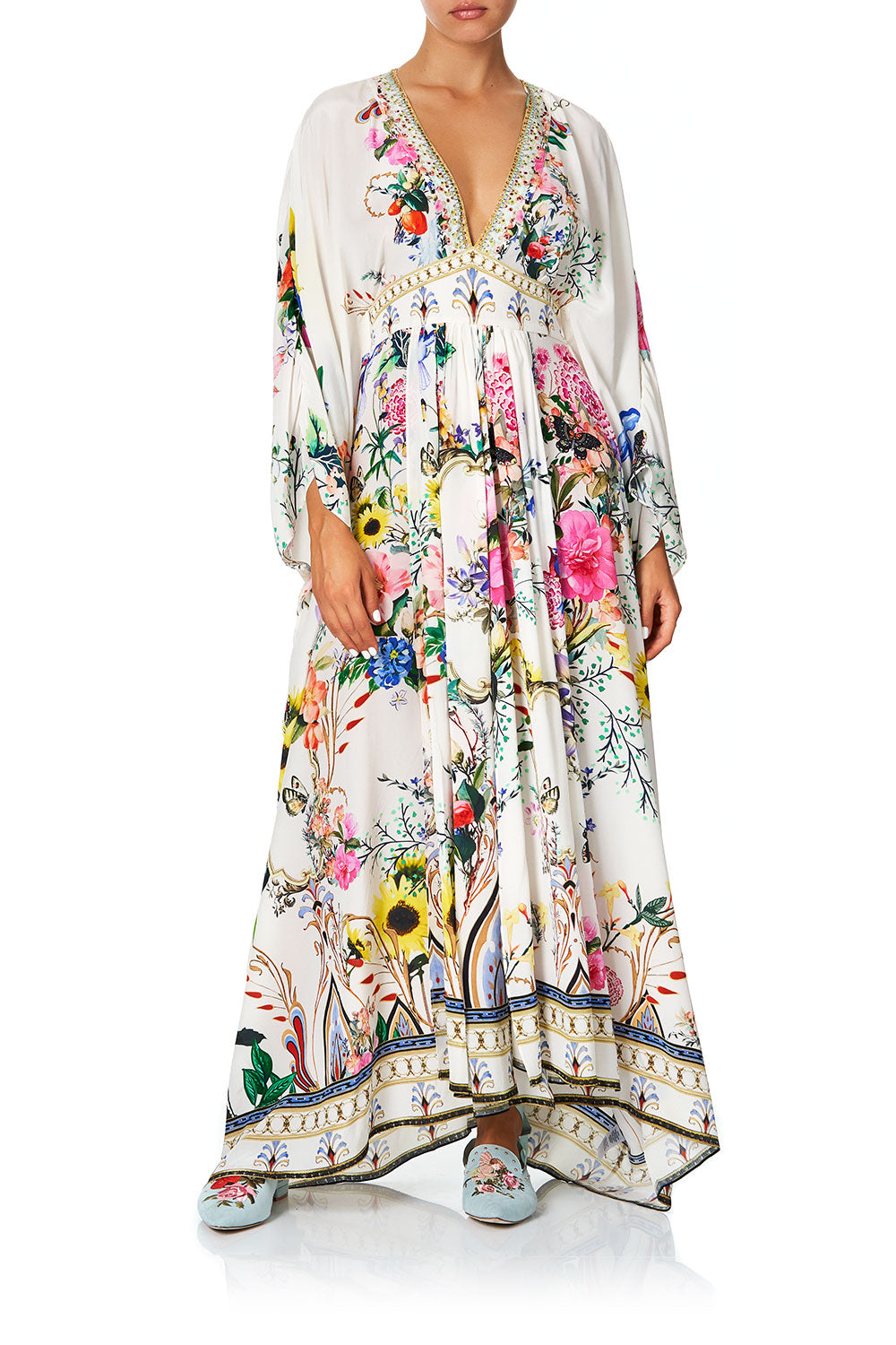 LONG KAFTAN WITH WAISTBAND BOHEME
