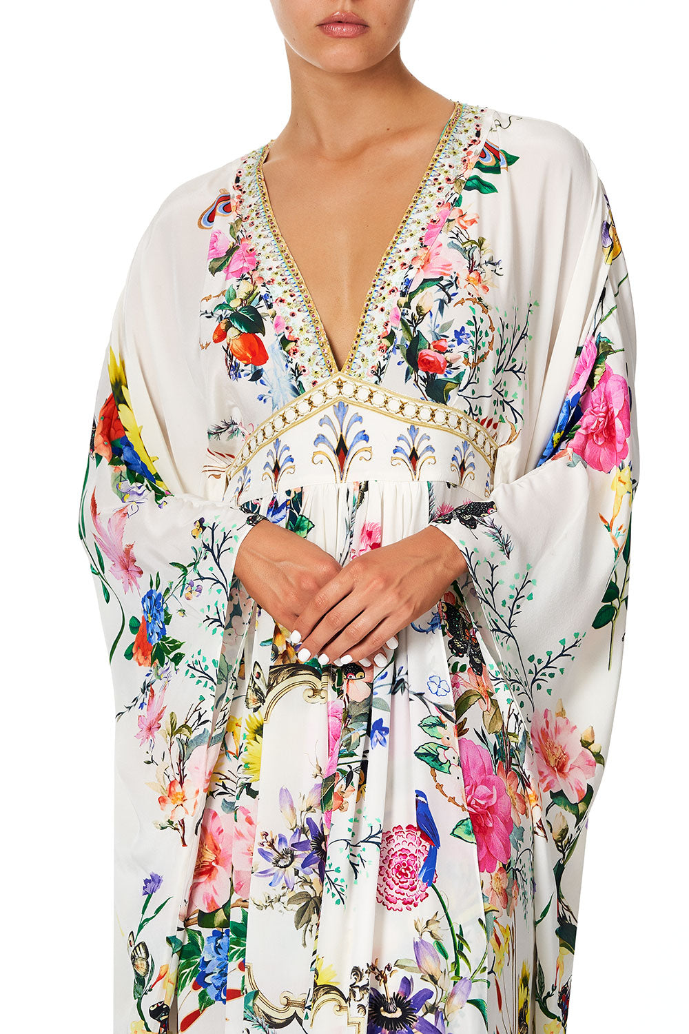 LONG KAFTAN WITH WAISTBAND BOHEME