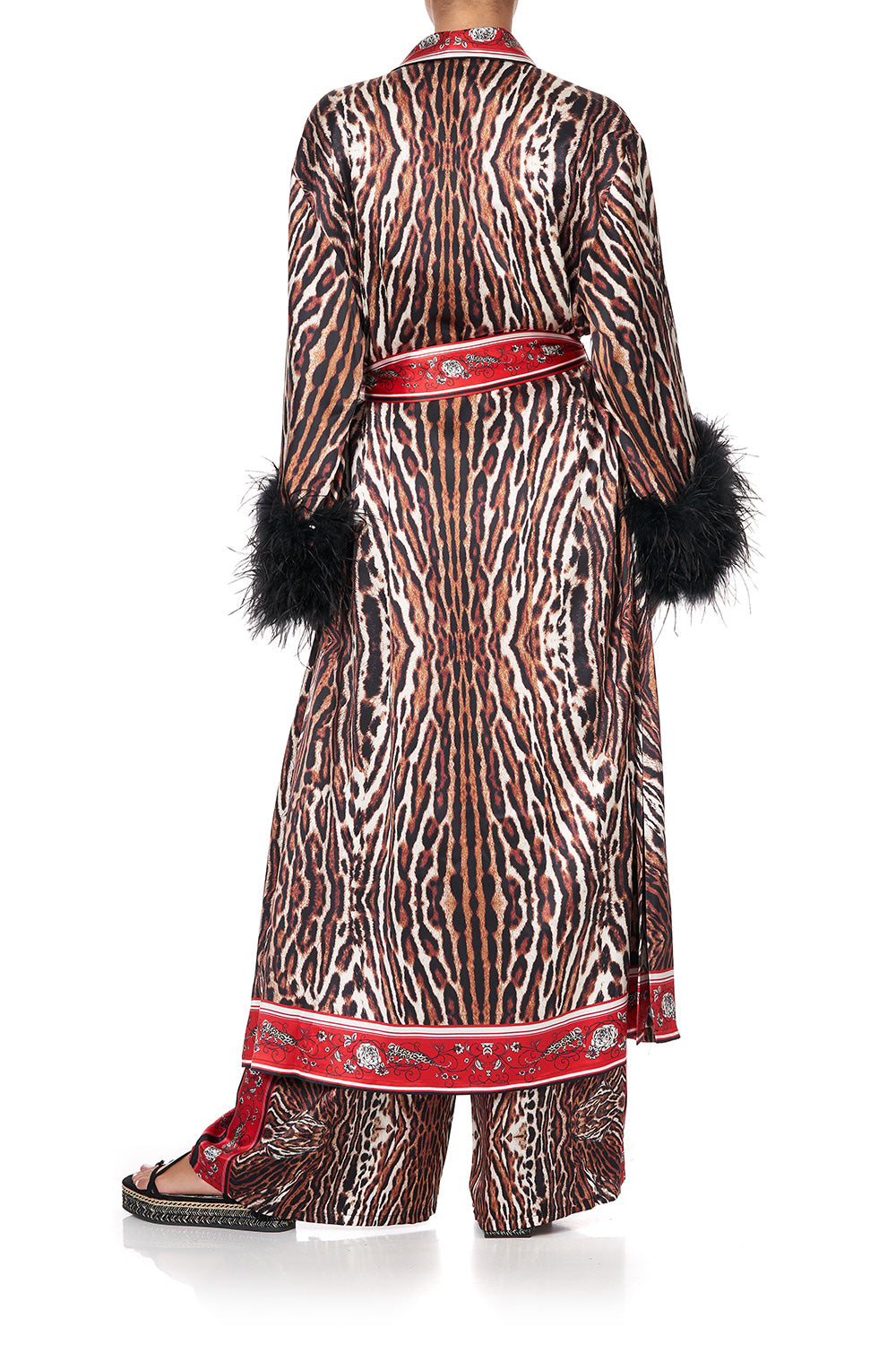 LONG ROBE WITH FLARED SLEEVE PIRATE PUNK