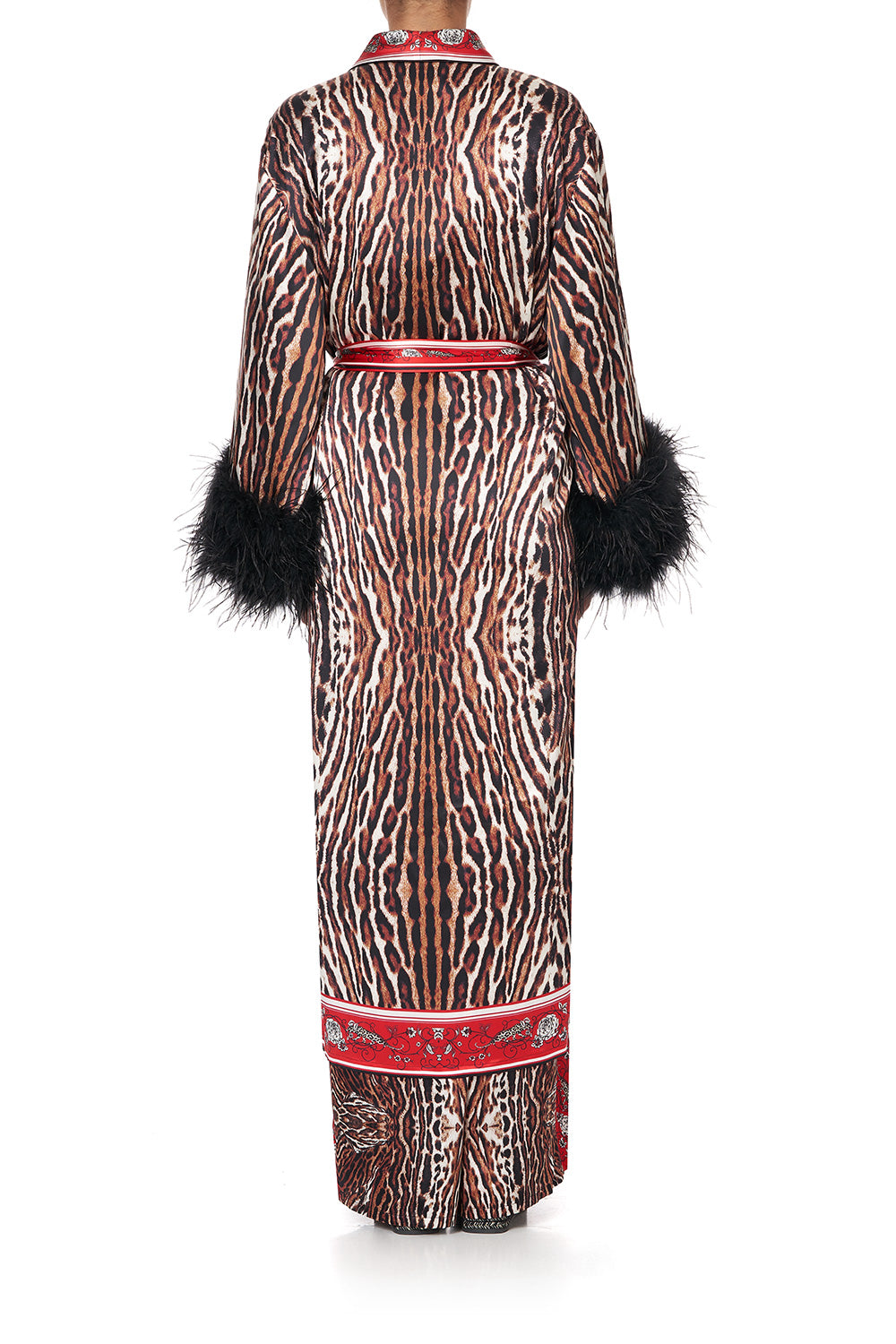 LONG ROBE WITH FLARED SLEEVE PIRATE PUNK