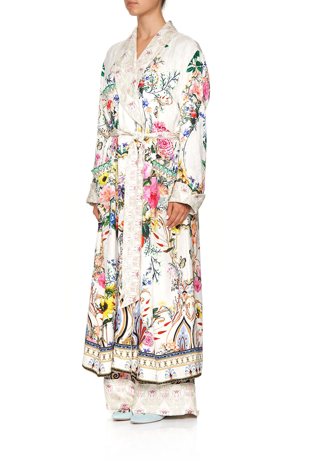 LONG ROBE WITH TIE BOHEME