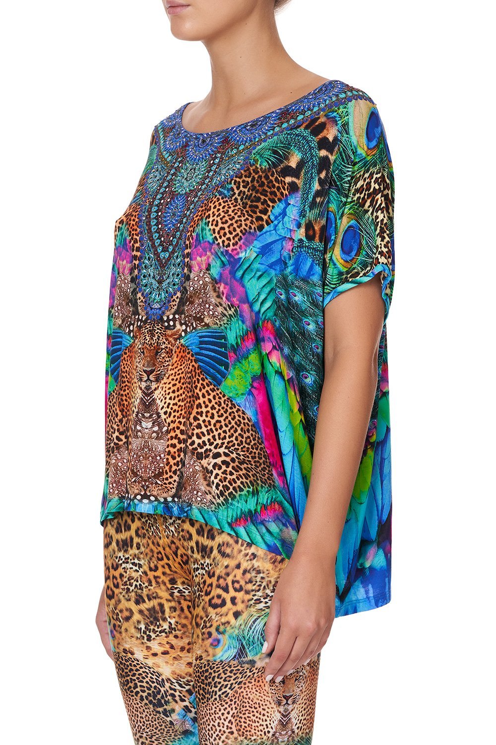 LOOSE FIT ROUND NECK TEE MOTHER XANADU