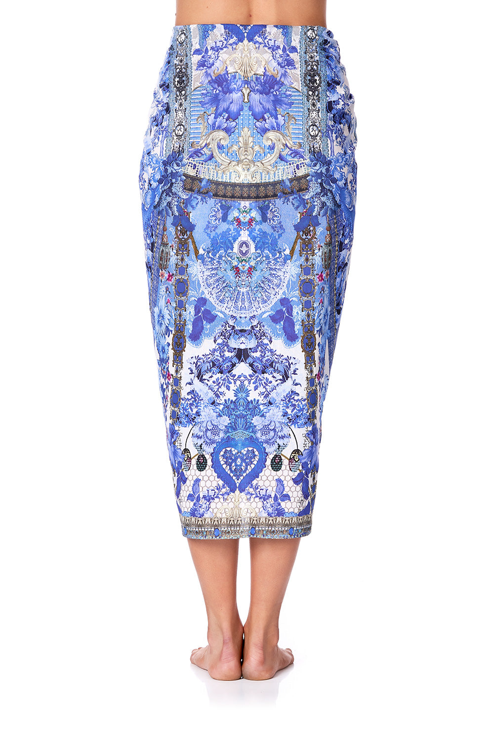 MID LENGTH SARONG PAINTED PROVINCIAL