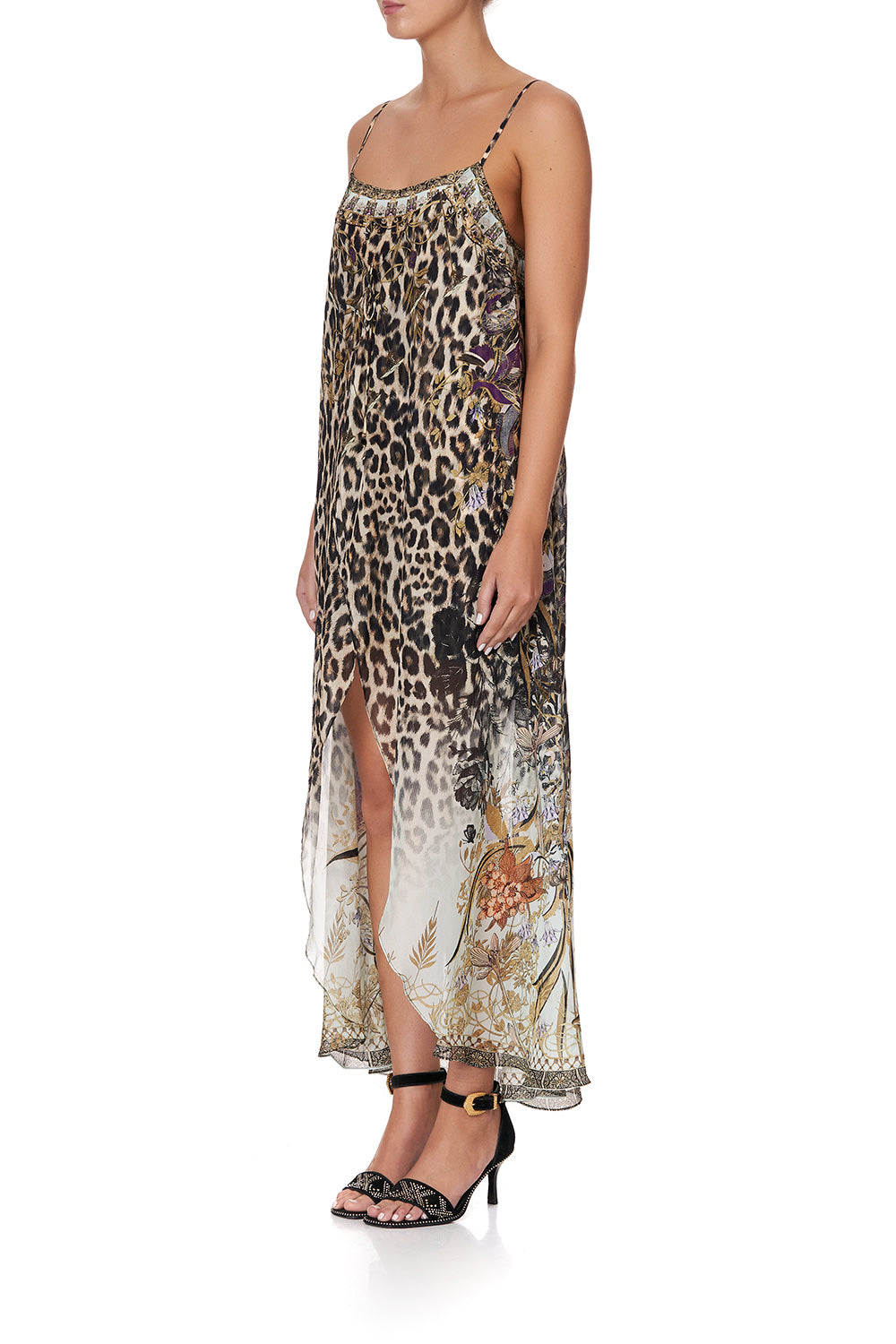 MINI DRESS WITH LONG OVERLAY NOMADIC NYMPH