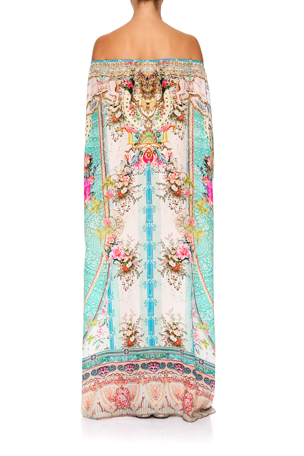 OFF SHOULDER KAFTAN WITH SPLIT CALL IT DREAMING