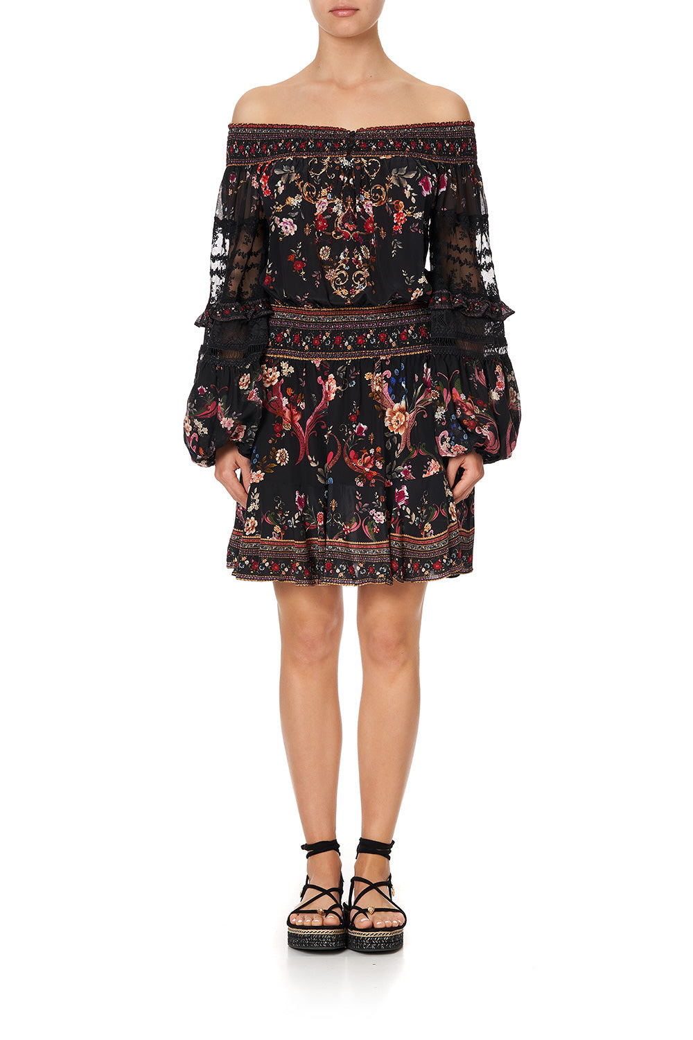 OFF SHOULDER SHORT DRESS A GIRL LIKE YOU