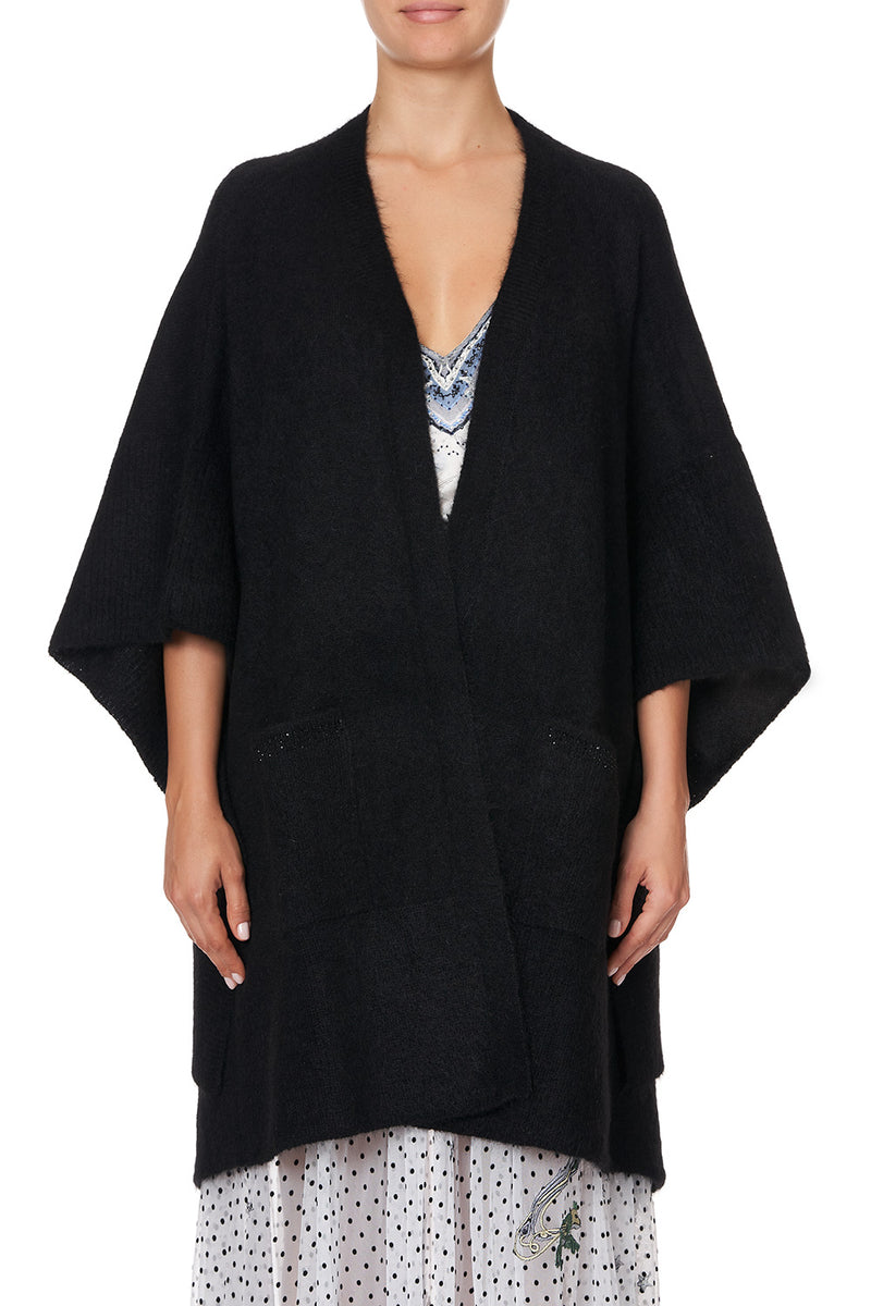 OVERSIZED PATCH POCKET CARDIGAN LE PALAIS DU ZAHIR