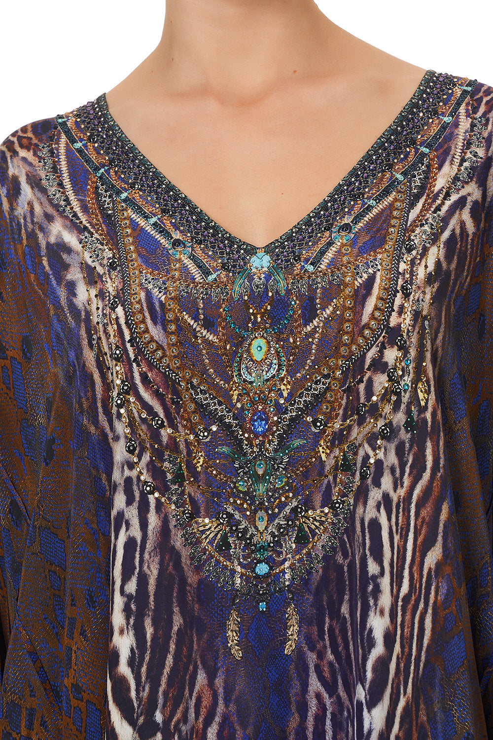 PANELLED SLEEVE KAFTAN KOMODO QUEEN