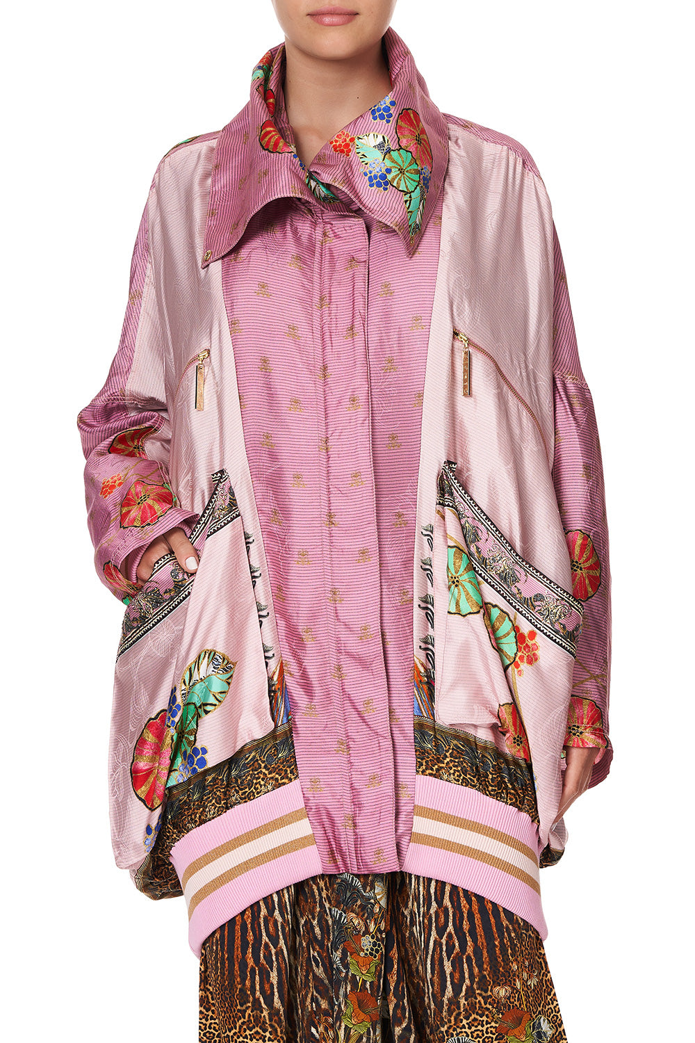 PARKA JACKET WITH RIB ZIBA ZIBA