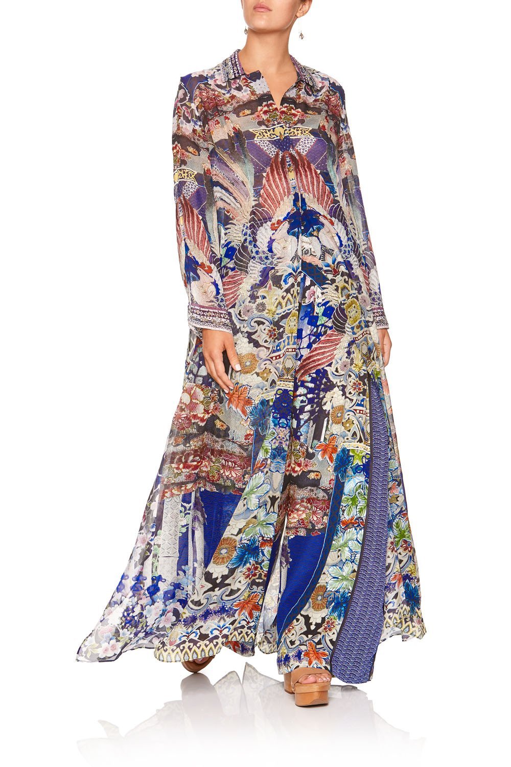 PRINTED TRENCH DARLING'S DESTINY