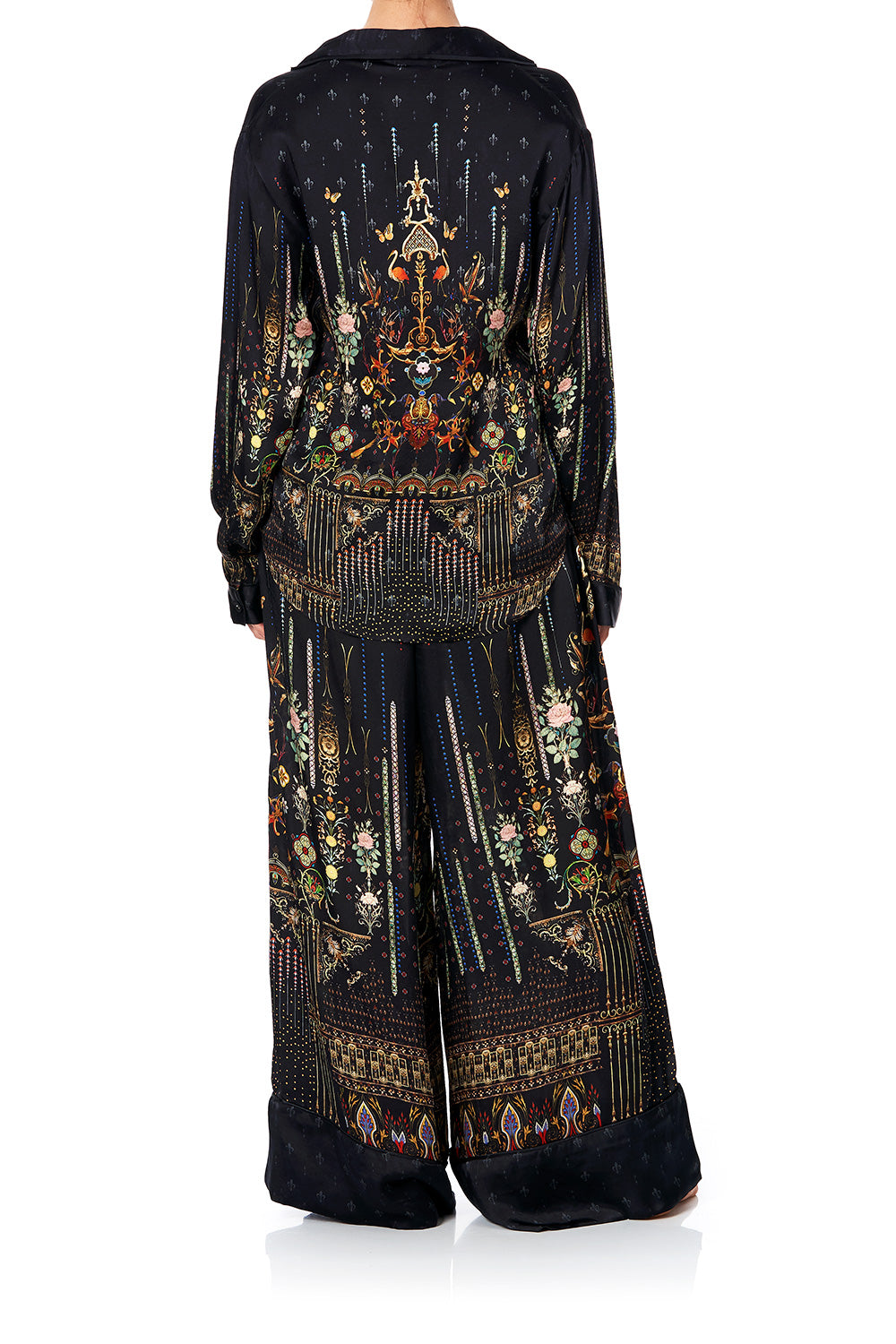 SLEEPWEAR PJ SHIRT WITH PIPING REBELLE REBELLE