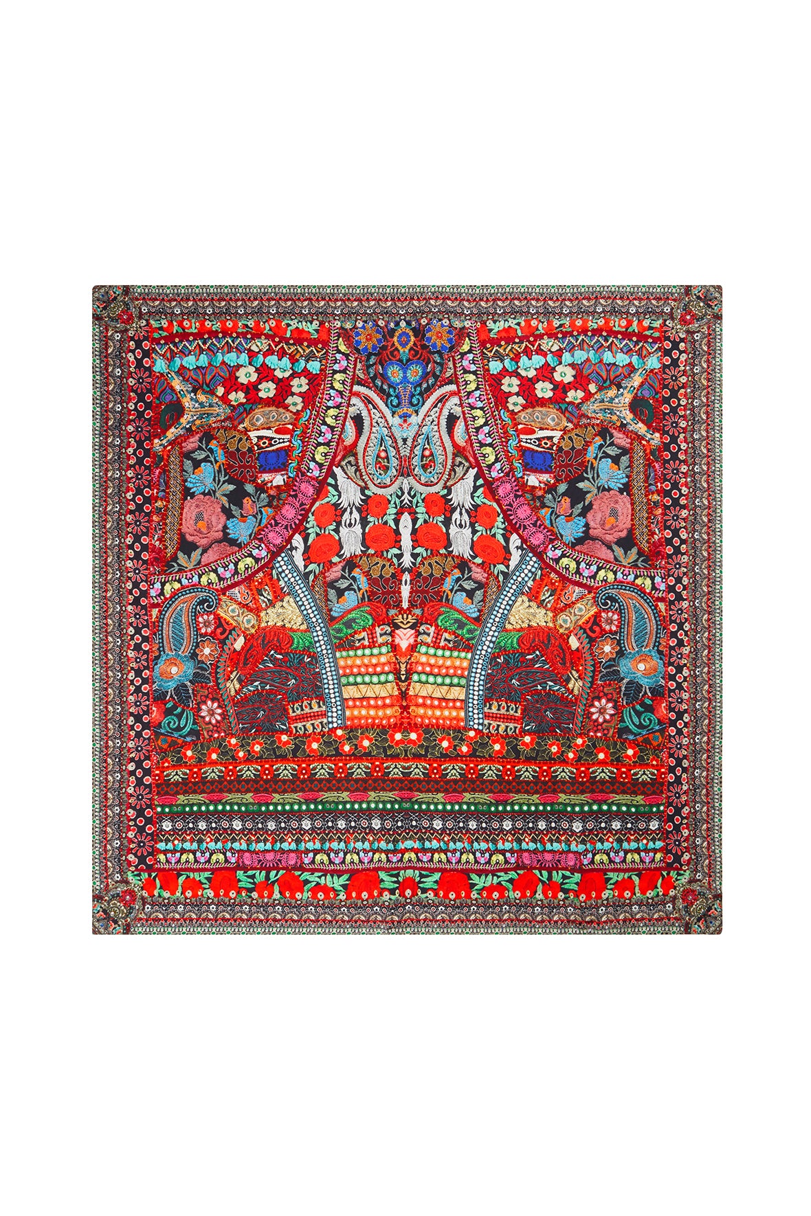 QUEEN ALIKA LARGE SQUARE SCARF