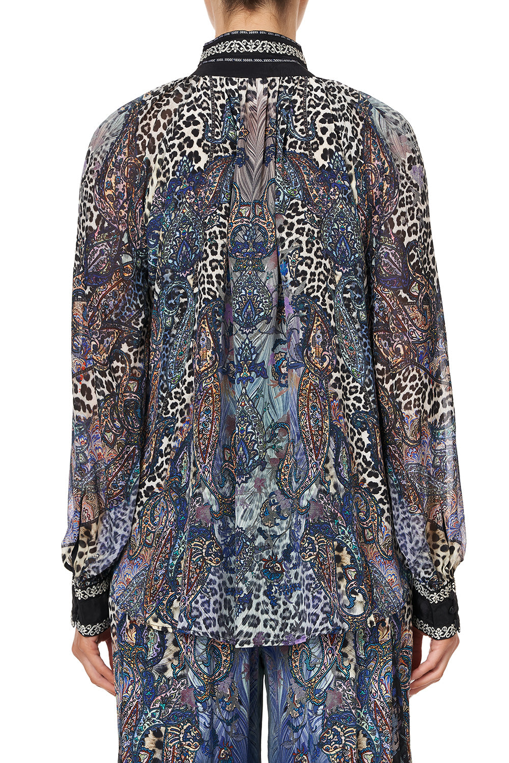 RAGLAN BUTTON UP SHIRT FESTIVAL EXPRESS