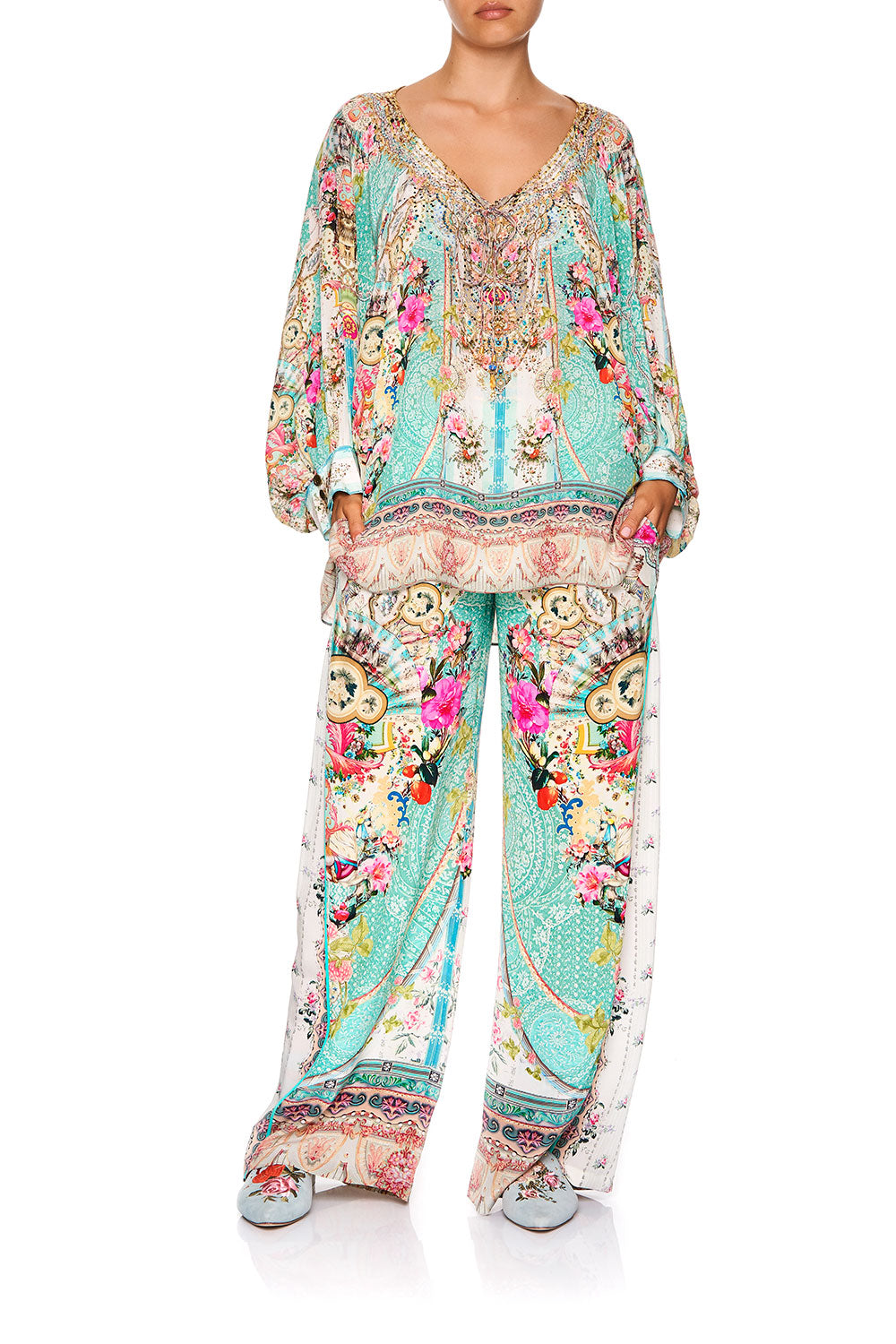 RAGLAN SLEEVE BLOUSE WITH CUFF CALL IT DREAMING