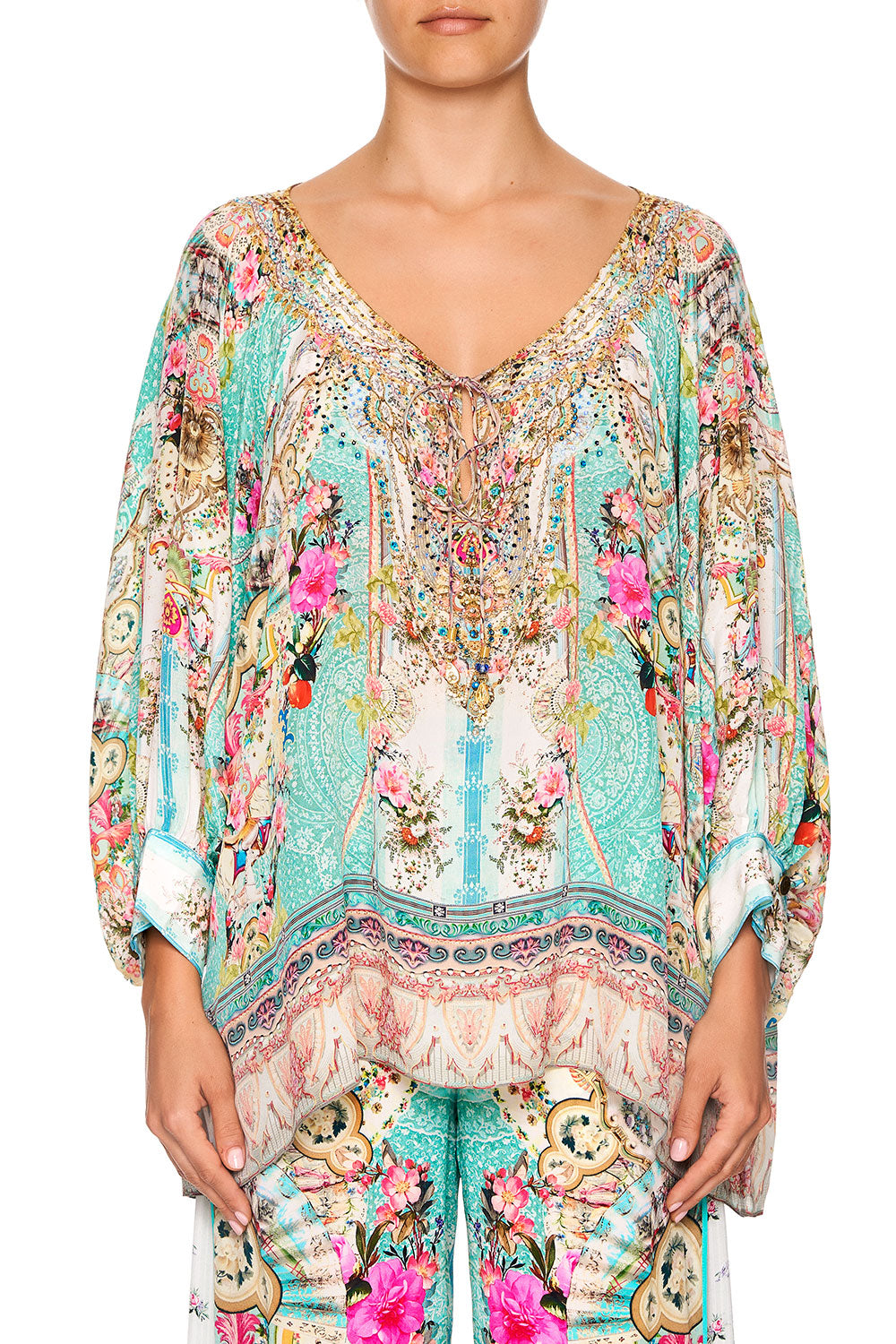 RAGLAN SLEEVE BLOUSE WITH CUFF CALL IT DREAMING