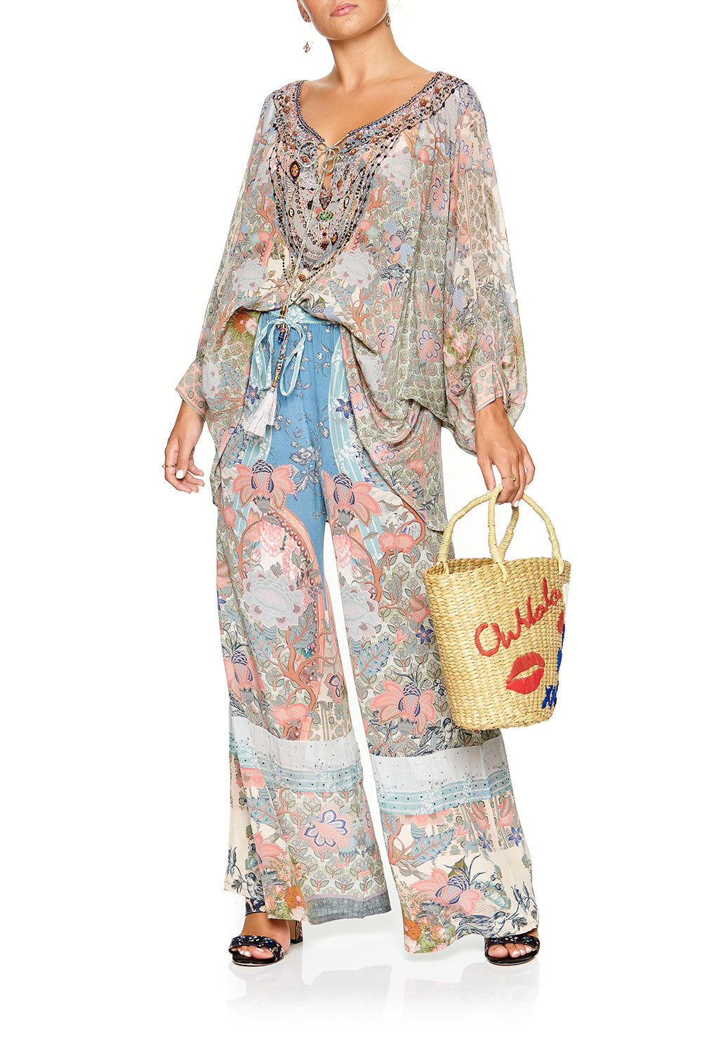 CAMILLA RAGLAN SLEEVE BLOUSE WITH CUFF BLANCHES BLESSING