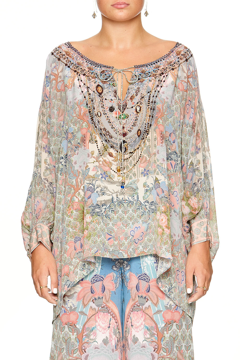 CAMILLA RAGLAN SLEEVE BLOUSE WITH CUFF BLANCHES BLESSING