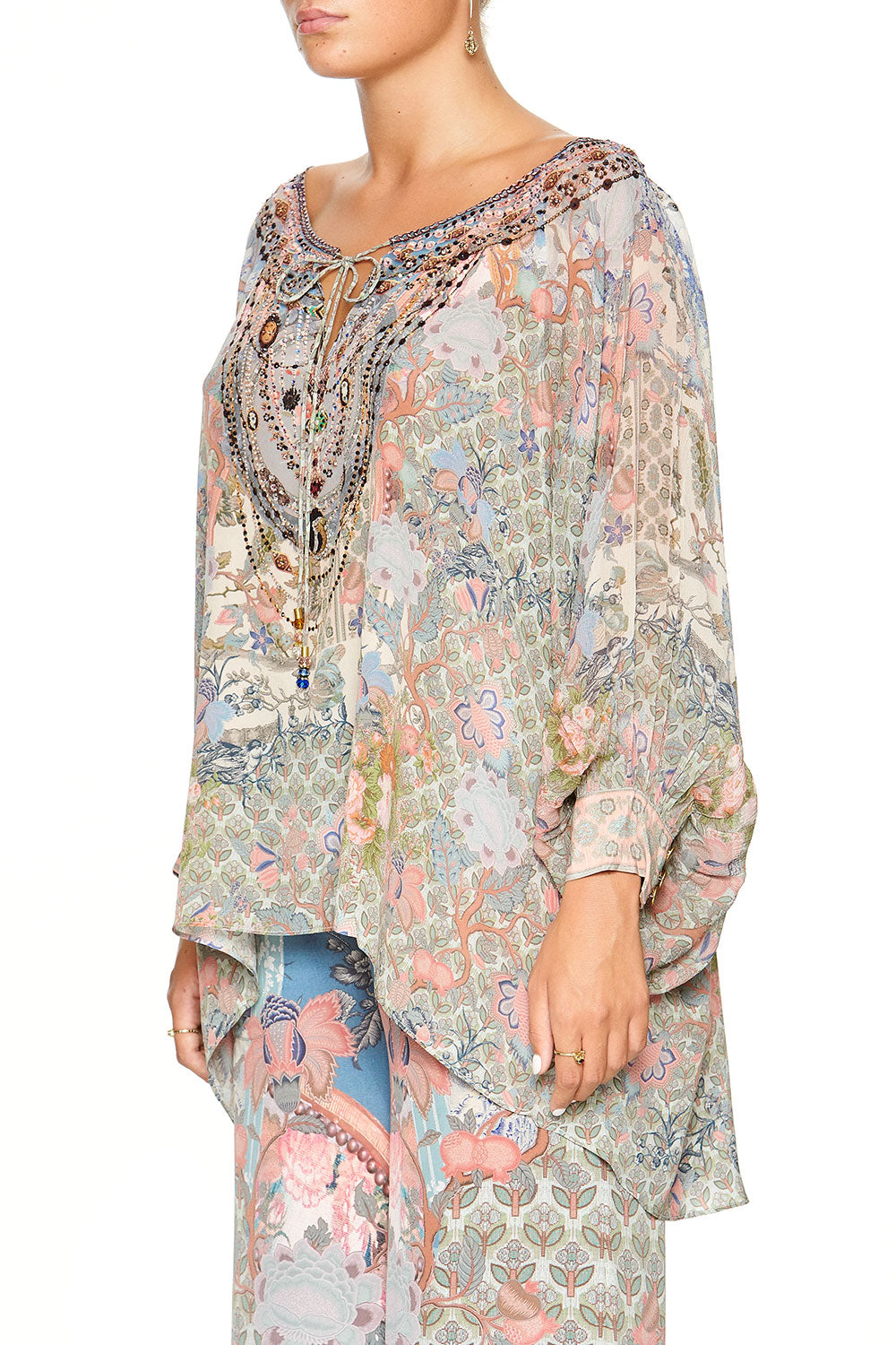 CAMILLA RAGLAN SLEEVE BLOUSE WITH CUFF BLANCHES BLESSING