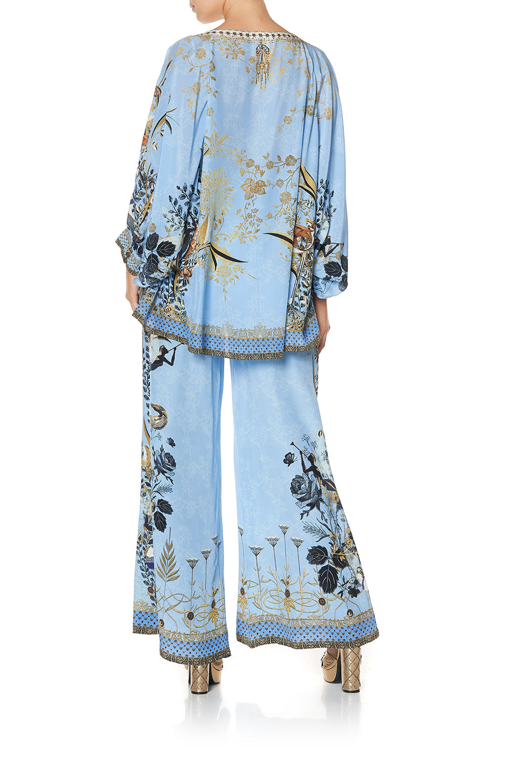 RAGLAN SLEEVE BLOUSE WITH CUFF FAIRY FOUNTAIN