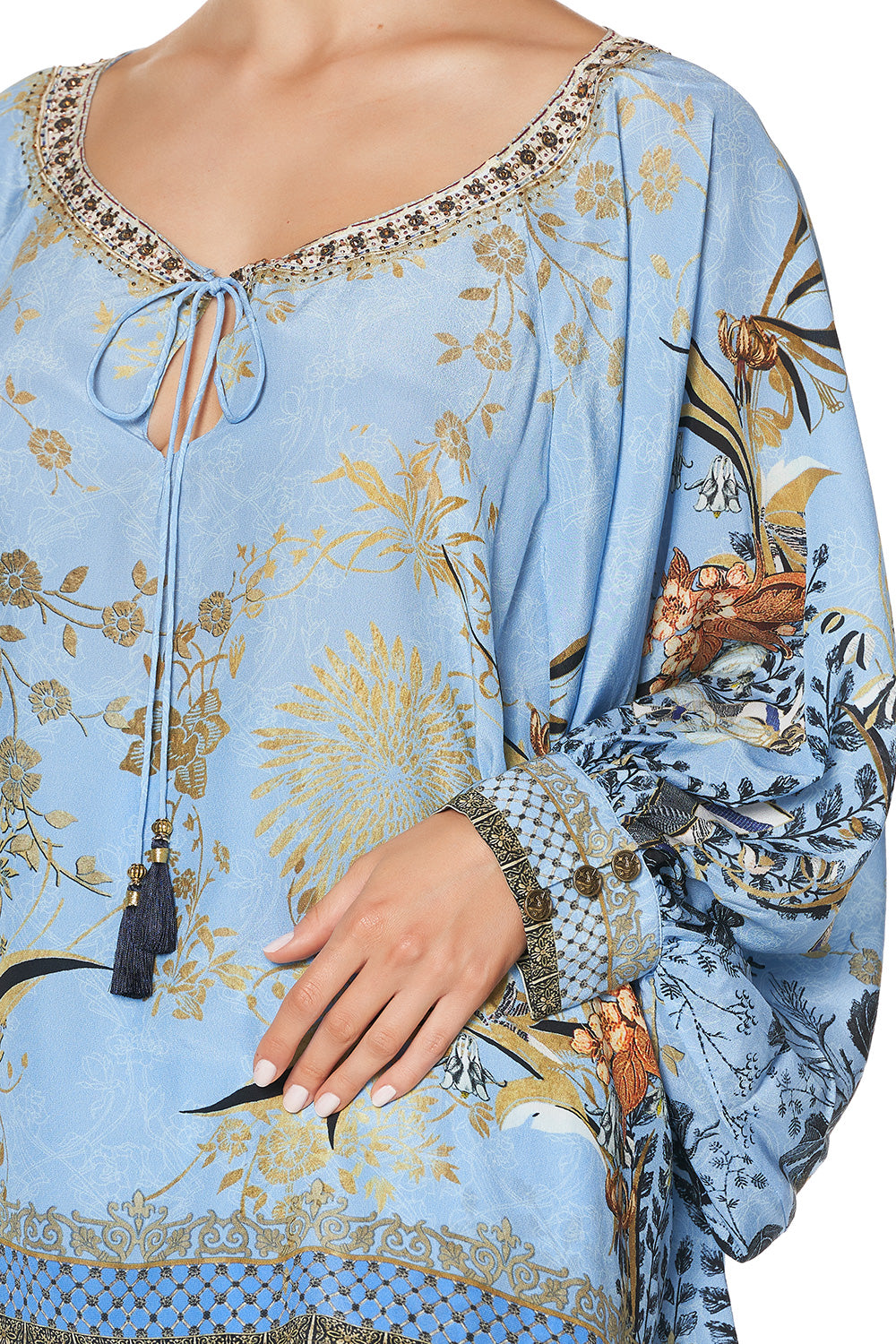 RAGLAN SLEEVE BLOUSE WITH CUFF FAIRY FOUNTAIN