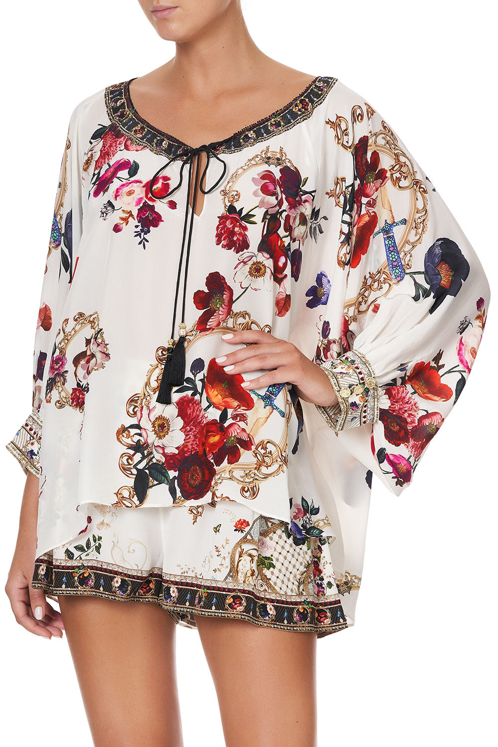 RAGLAN SLEEVE BLOUSE WITH CUFF FAIRY GODMOTHER
