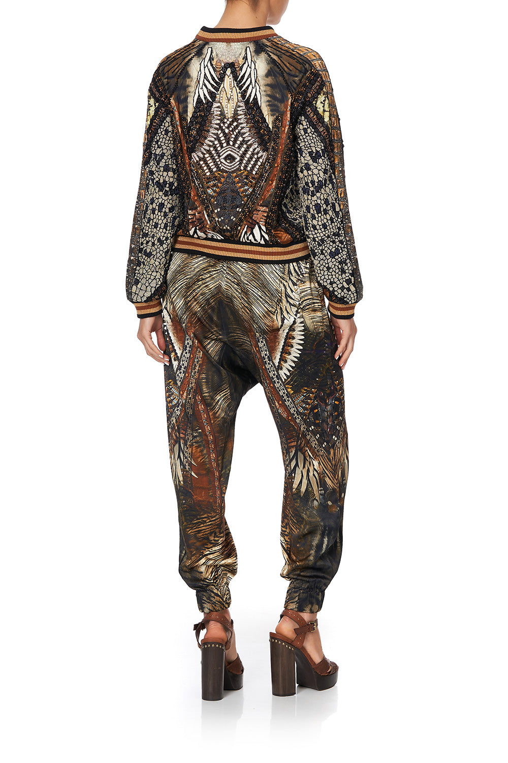 RAGLAN SLEEVE BOMBER JACKET KAKADU CALLING