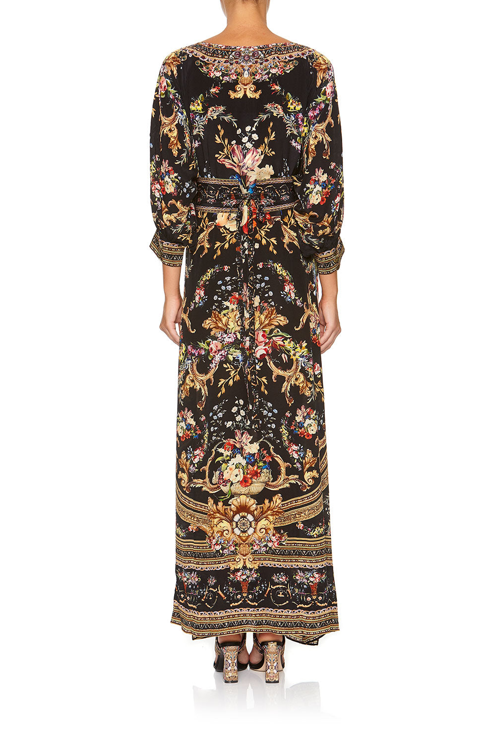 RAGLAN SLEEVE DRESS FRIEND IN FLORA