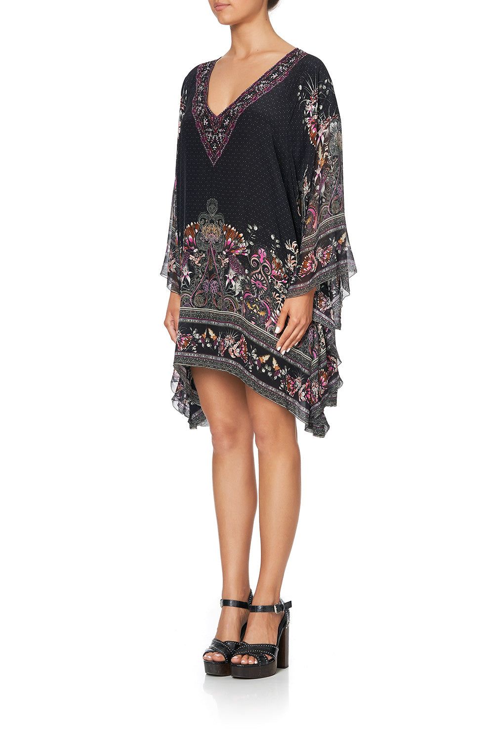 RAGLAN SLEEVE FLARED KAFTAN RESTLESS NIGHTS