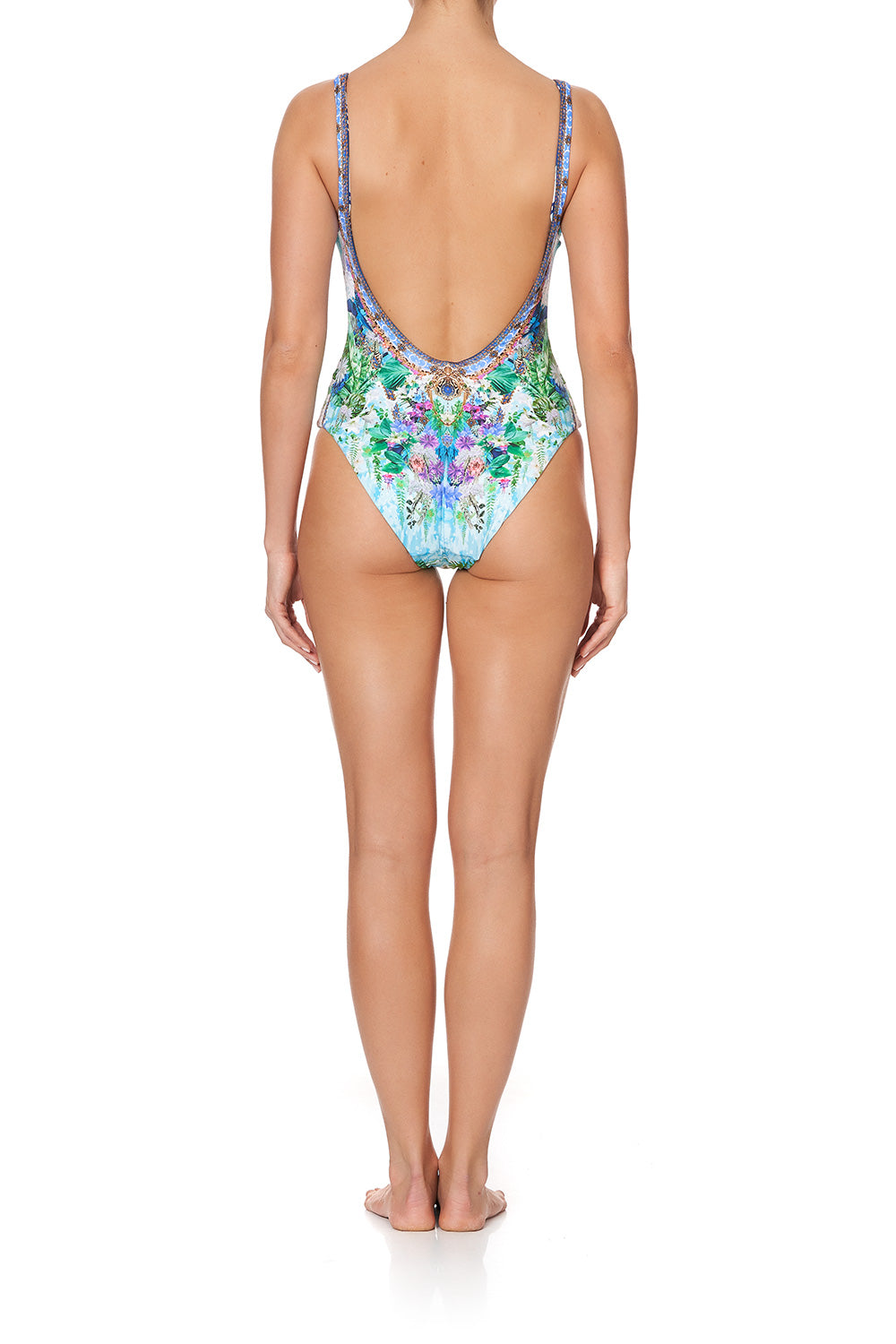 REVERSIBLE SCOOP ONE PIECE MOON GARDEN