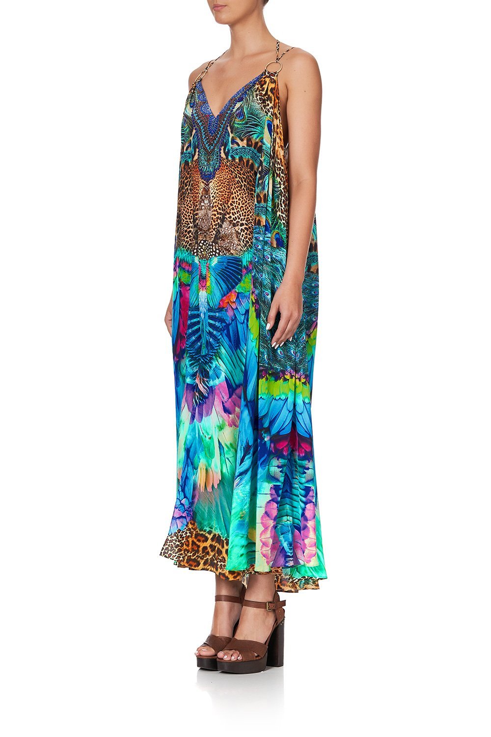 RING DETAIL STRAP DRESS MOTHER XANADU