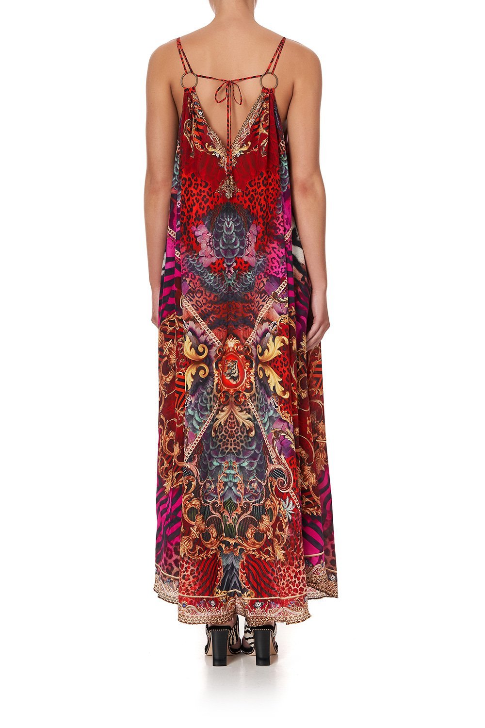 RING DETAIL STRAP DRESS SLAVE TO THE RHYTHM