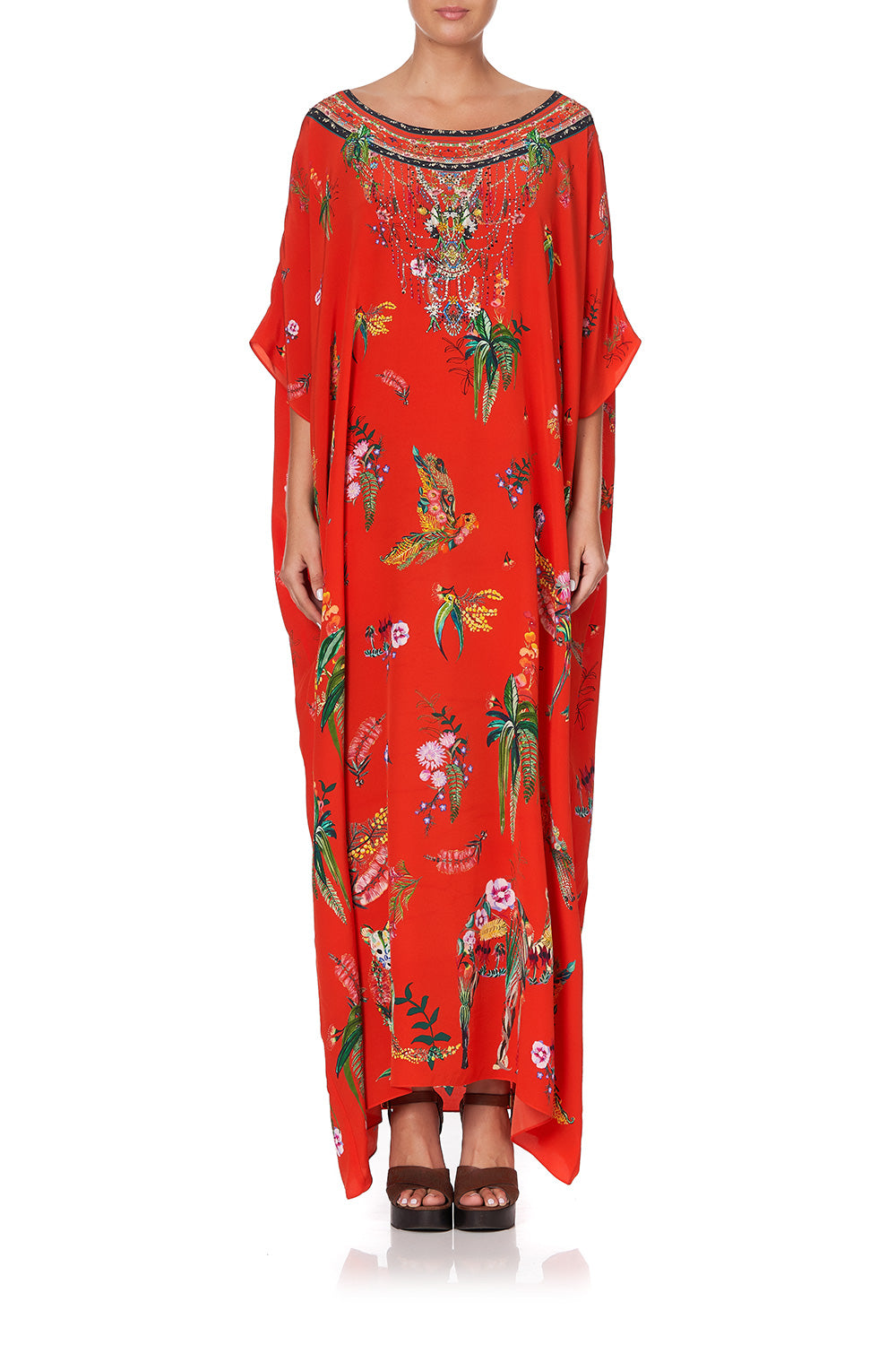 ROUND NECK KAFTAN CINEMA PARADISO