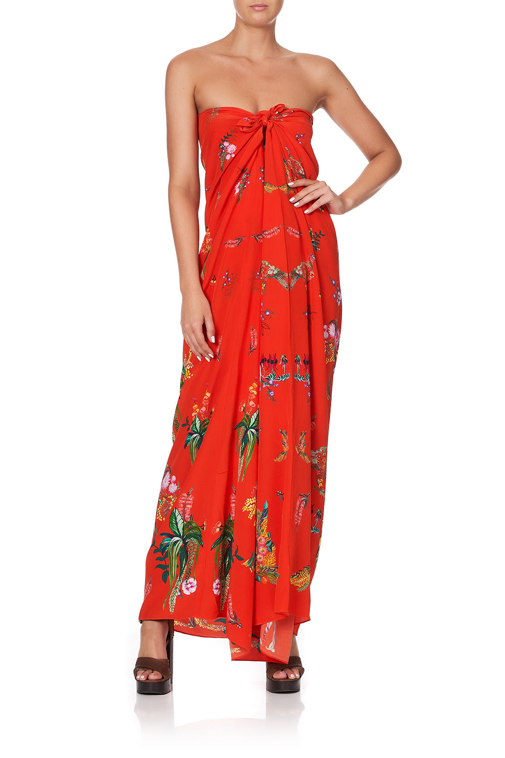 ROUND NECK KAFTAN CINEMA PARADISO